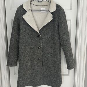 Wool lined coat